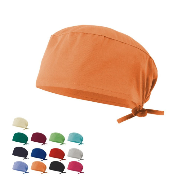 VL ENLIL. Sanitaire keperstof muts (190g/m²), van katoen (35%) en polyester (65%)