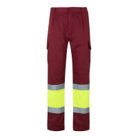 Bordeaux rood, Geel
