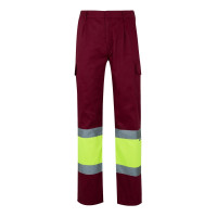 Bordeaux rood, Geel